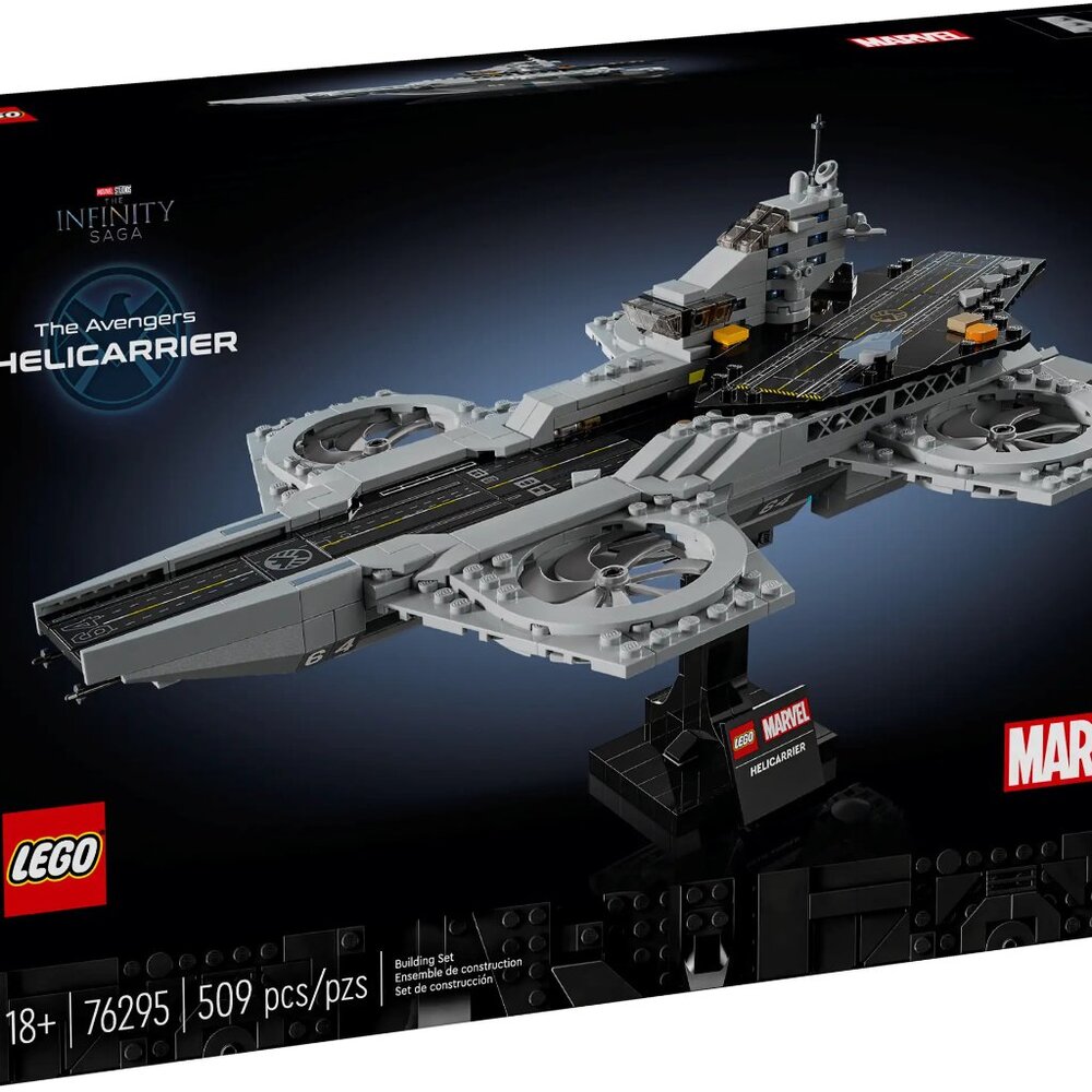 LEGO Marvel #76295 The Avengers Helicarrier Aircraft Collectible Set - **NIB** - Picture 1 of 3